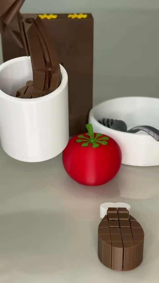 Kit Macarrão — peça da Verti em impressão 3D